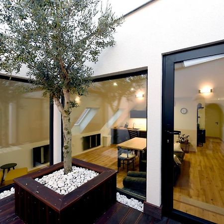 Apartman S Atriom V Historickom Centre Trenčín Dış mekan fotoğraf